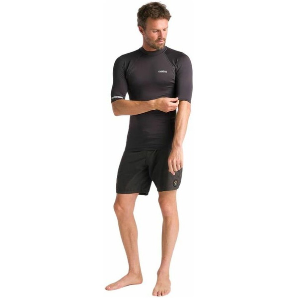 2026 C-Skins NuWave UV Basics Kortærmet Lycravest Til Herrer C-NLYSSMC - Anthracite